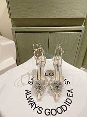  Aquazzura Crystal Margarita Pump 105 White - 6