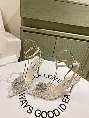  Aquazzura Crystal Margarita Pump 105 White - 3