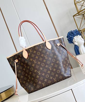 LV Neverfull MM Monogram Canvas Red M46987 - 31x28x14cm