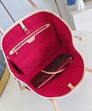 LV Neverfull MM Monogram Canvas Red M46987 - 31x28x14cm - 4