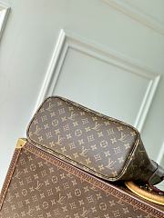 LV Neverfull Inside Out MM Monogram Wine M25663 - 31x28x14cm - 4