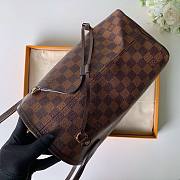 Louis Vuitton Neverfull MM Damier Ebene Pink N40598 - 31x28x14cm - 5