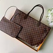 Louis Vuitton Neverfull MM Damier Ebene Pink N40598 - 31x28x14cm - 2