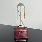 Bottega Veneta Small Soft Vanity Barolo - 19x14x3cm  - 1