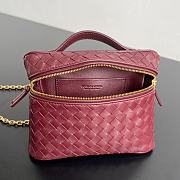 Bottega Veneta Small Soft Vanity Barolo - 19x14x3cm  - 2