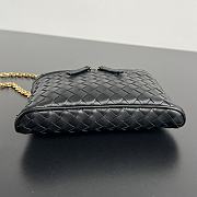 Bottega Veneta Small Soft Vanity Black - 19x14x3cm  - 5