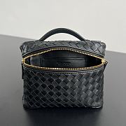 Bottega Veneta Small Soft Vanity Black - 19x14x3cm  - 4