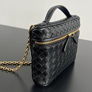 Bottega Veneta Small Soft Vanity Black - 19x14x3cm  - 3