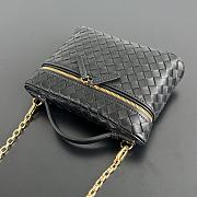 Bottega Veneta Small Soft Vanity Black - 19x14x3cm  - 2