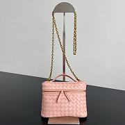 Bottega Veneta Small Soft Vanity Rose - 19x14x3cm - 1