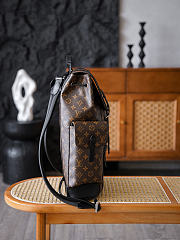 LV Christopher MM Backpack Monogram Macassar M43735 - 44x38x12.5cm - 2