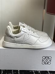 Loewe Jambo Sneaker In Soft Grained Calfskin White - 1