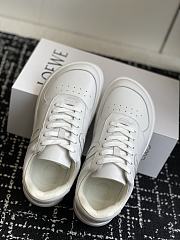 Loewe Jambo Sneaker In Soft Grained Calfskin White - 6