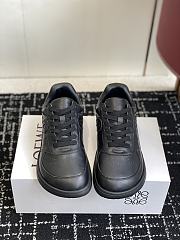 Loewe Jambo Sneaker In Soft Grained Calfskin Black - 4