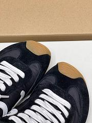 Loewe Ballet Runner 2.0 In Nylon And Calfskin Black - 5