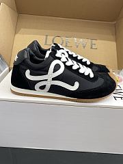 Loewe Ballet Runner 2.0 In Nylon And Calfskin Black - 1