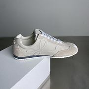 Ballet Runner 2.0 In Soft Calfskin White - 2