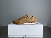 Loewe Ballet Runner 2.0 In Nylon And Calfskin Black Cinnamon - 1