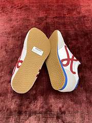 Loewe Ballet Runner 2.0 In Nylon And Calfskin White/ Red/ Black - 2