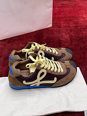 Loewe Ballet Runner 2.0 In Nylon And Calfskin Multicolor - 1