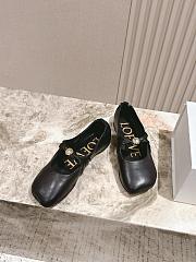 Loewe Pebble Soft Ballerina In Nappa Lambskin Black - 6