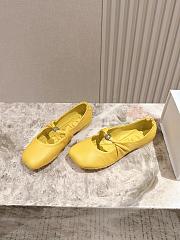Loewe Pebble Soft Ballerina In Nappa Lambskin Dandelion - 5