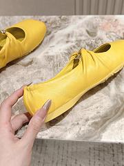Loewe Pebble Soft Ballerina In Nappa Lambskin Dandelion - 4