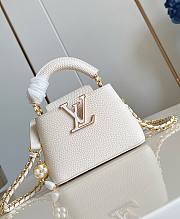 LV Capucines Mini Bag Taurillon Leather Jade Green M15157 - 21x13.6x8cm - 1