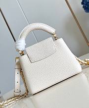 LV Capucines Mini Bag Taurillon Leather Jade Green M15157 - 21x13.6x8cm - 4