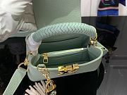 LV Capucines Mini Bag Jade Green M15157 - 21x13.6x8cm - 4