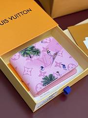 LV Slender Wallet Skateboard Pink - 11x8.5x2cm - 3