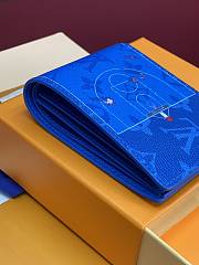 LV Slender Wallet Basketball Blue - 11x8.5x2cm - 6