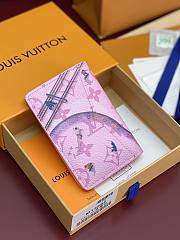 LV Pocket Organizer Skateboard Pink M26800 - 11.1x7.5x1cm - 3