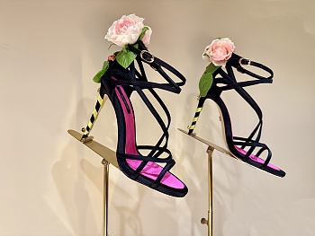 Dolce & Gabbana Jewel Sandals With Embellishments Black 10.5cm