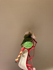 Dolce & Gabbana Jewel Sandals With Embellishments Red 10.5cm - 6