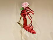 Dolce & Gabbana Jewel Sandals With Embellishments Red 10.5cm - 4