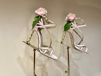 Dolce & Gabbana Jewel Sandals With Embellishments Beige 10.5cm