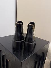 Chanel Short Boots Black 6cm - 6