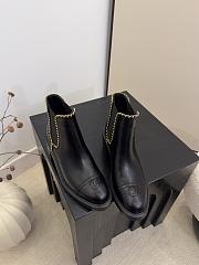 Chanel Short Boots Black 6cm - 4