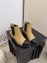 Chanel Short Boots Beige 6cm - 1