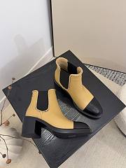 Chanel Short Boots Beige 6cm - 3