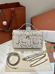 Loro Piana Extra Bag L23 Python Leather - 27x16x10cm - 1