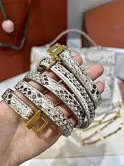 Loro Piana Extra Bag L23 Python Leather - 27x16x10cm - 3