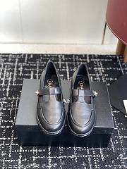 Chanel Moccasins Calfskin Black 3cm - 4