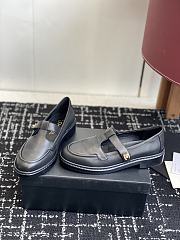 Chanel Moccasins Calfskin Black 3cm - 5