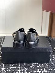 Chanel Moccasins Calfskin Black 3cm - 6