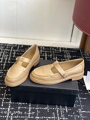 Chanel Moccasins Calfskin Beige 3cm - 2