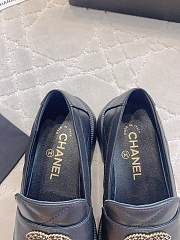 Chanel Moccasins Calfskin Black 4cm - 2