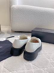 Chanel Moccasins Calfskin White 4cm - 6