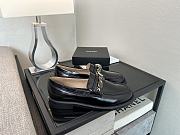 Chanel Moccasins Shiny Lambskin Black 2.5cm - 4